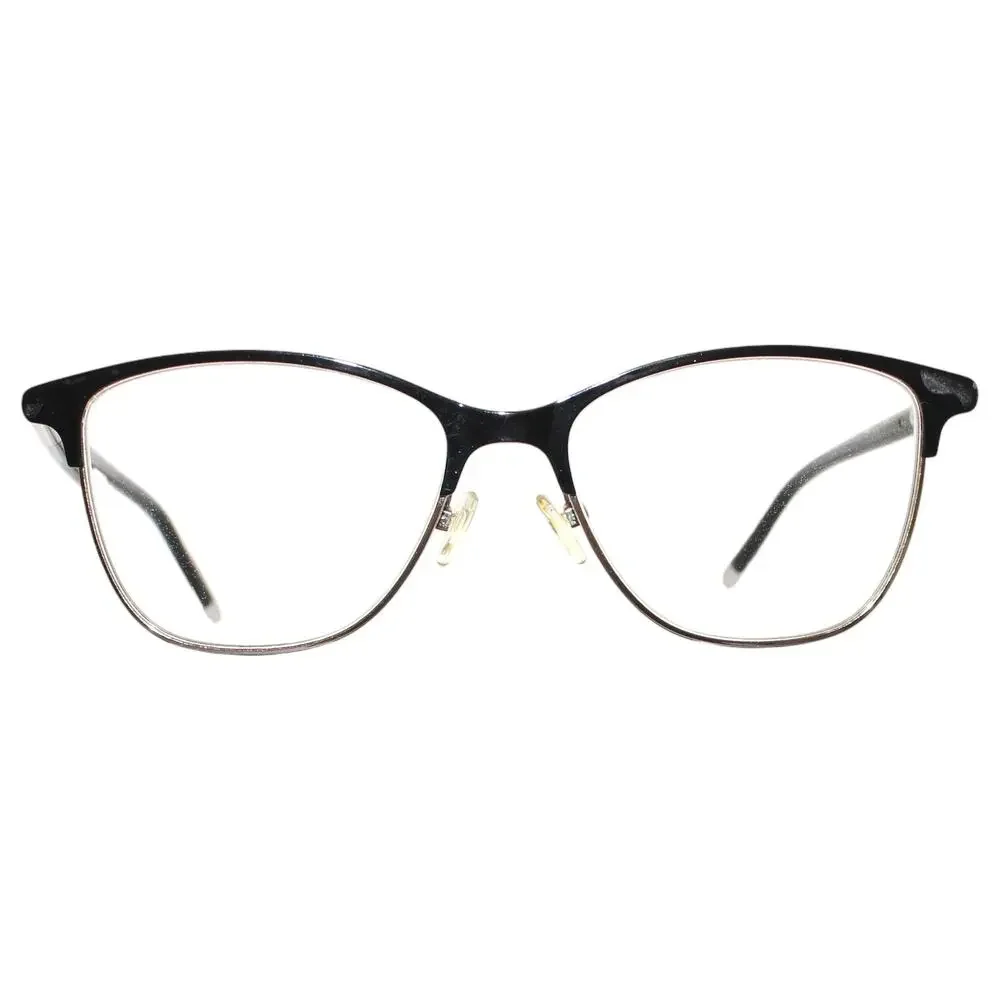 Clavin Klein Glasses Glass Frames Black Silver Cateye